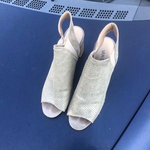 Goldish Suede sandals